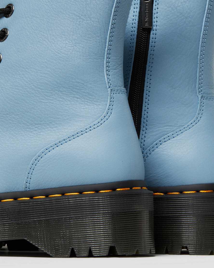 Dr Martens Jadon Boot III Pisa Leather Naisten Platform Saappaat Sininen  Suomi |  3745JNHZA
