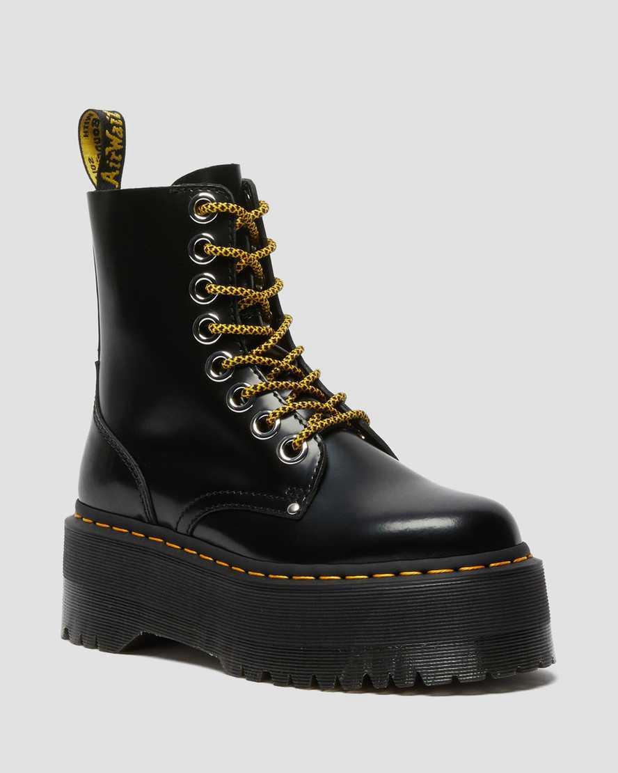 Dr Martens Jadon Max Boot Platforms Naisten Nilkkurit Mustat  Suomi |  8352LFHKJ