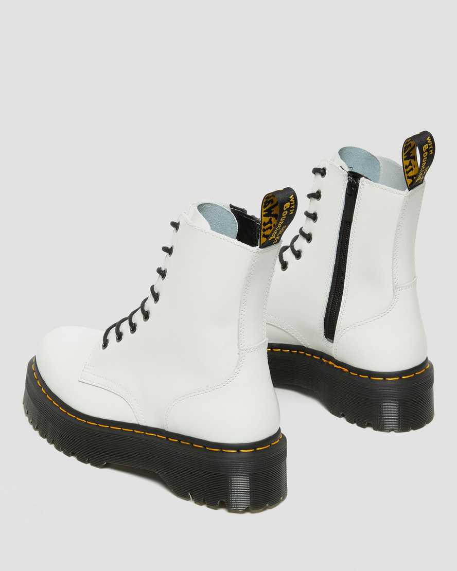 Dr Martens Jadon  Suomi |  Platform Official Naisten Nilkkurit Valkoinen  Suomi |  8145ALGUE