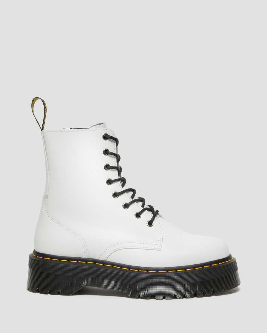Dr Martens Jadon  Suomi |  Platform Official Naisten Nilkkurit Valkoinen  Suomi |  8145ALGUE