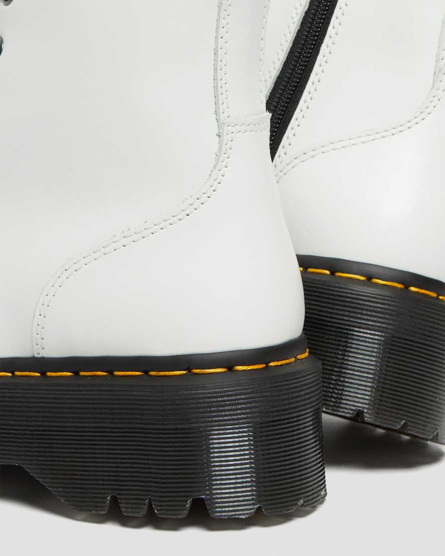 Dr Martens Jadon  Suomi |  Platform Official Naisten Nilkkurit Valkoinen  Suomi |  8145ALGUE