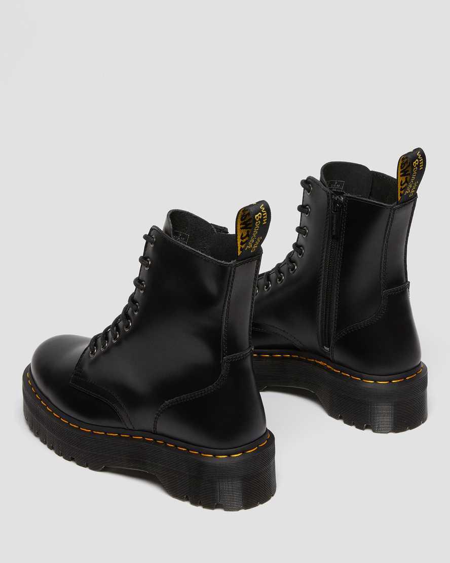 Dr Martens Jadon  Suomi |  Platform Official Naisten Nilkkurit Mustat  Suomi |  9204WZBQG