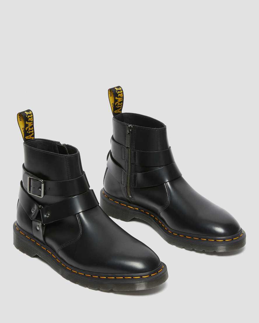 Dr Martens Jaimes Leather Harness Chelsea Naisten Nilkkurit Mustat  Suomi |  0948VCPIN