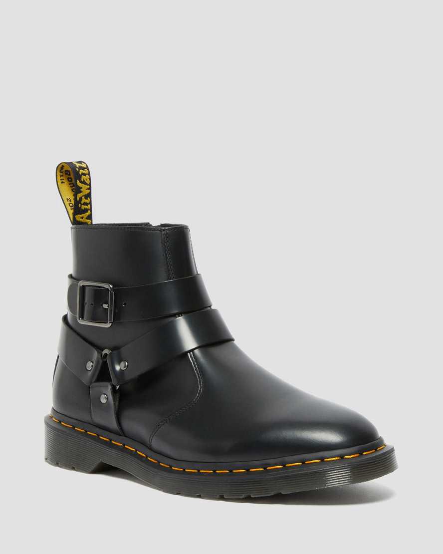 Dr Martens Jaimes Leather Harness Chelsea Naisten Nilkkurit Mustat  Suomi |  0948VCPIN