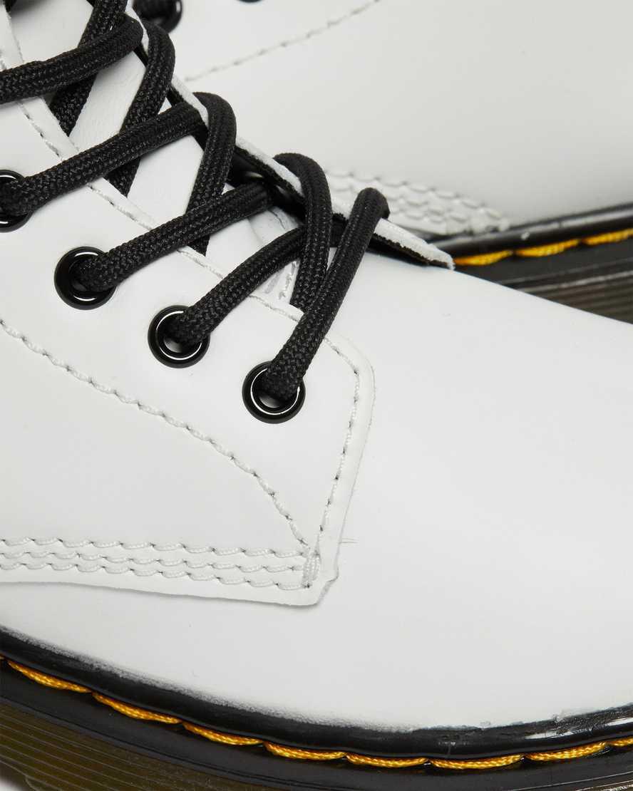 Dr Martens Junior 1460 Leather Lasten Nauhasaappaat Valkoinen  Suomi |  4087UZNGD