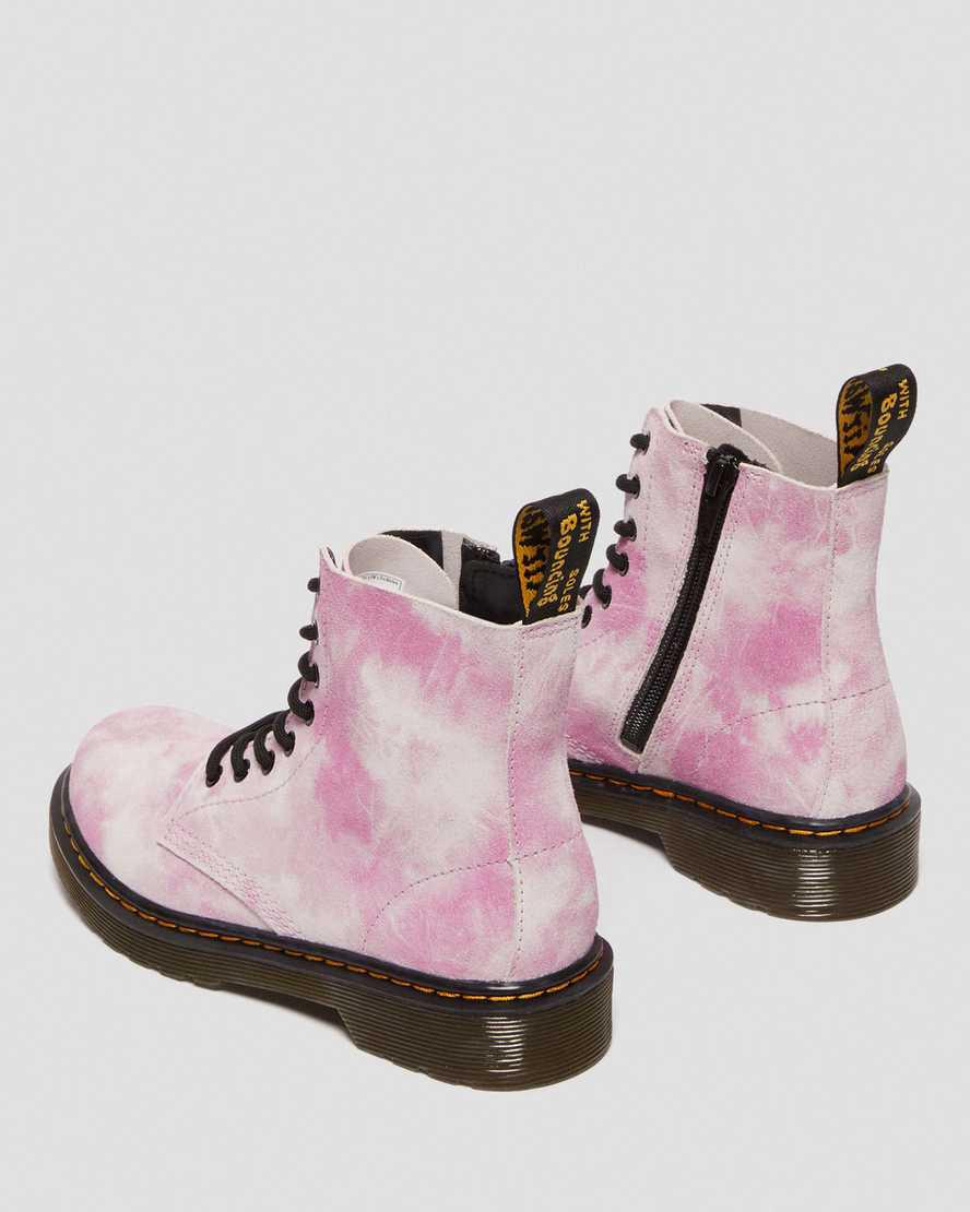 Dr Martens Junior 1460 Pascal Tie Dye Lasten Nauhasaappaat Pinkki  Suomi |  2874ENRGX