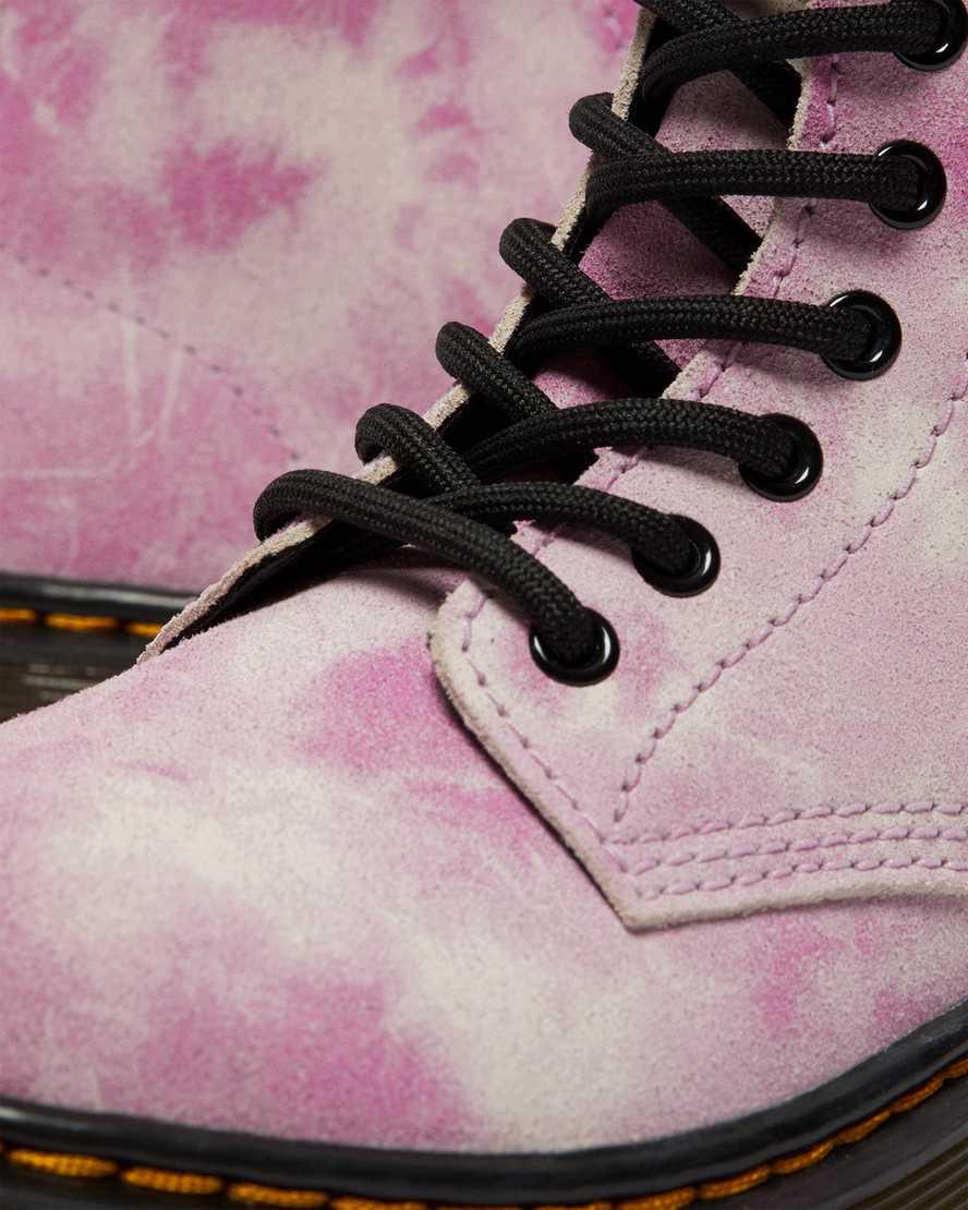 Dr Martens Junior 1460 Pascal Tie Dye Lasten Nauhasaappaat Pinkki  Suomi |  2874ENRGX