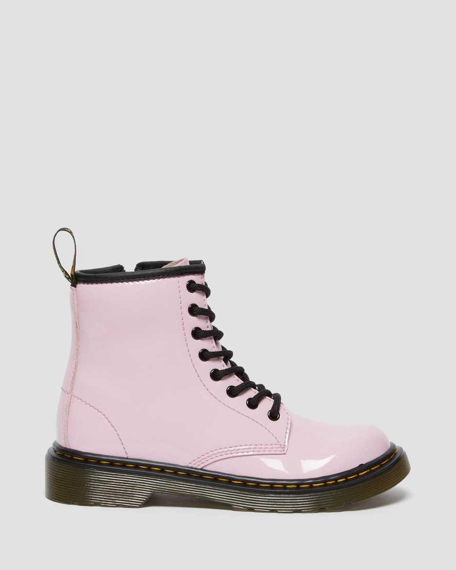 Dr Martens Junior 1460 Patent Leather Lasten Nauhasaappaat Pinkki  Suomi |  2918YFZPA