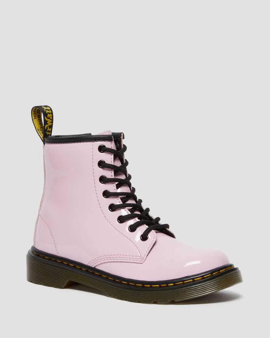 Dr Martens Junior 1460 Patent Leather Lasten Nauhasaappaat Pinkki  Suomi |  2918YFZPA