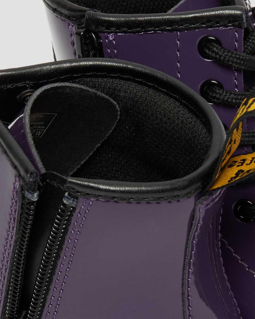 Dr Martens Junior 1460 Patent Leather Lasten Nauhasaappaat Blackcurrant Lamper  Suomi |  7894HPZFA