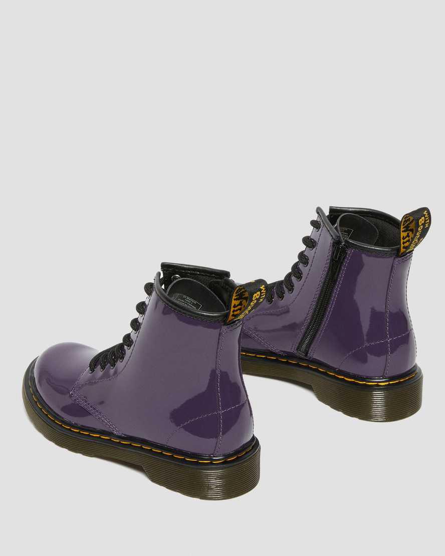 Dr Martens Junior 1460 Patent Leather Lasten Nauhasaappaat Blackcurrant Lamper  Suomi |  7894HPZFA