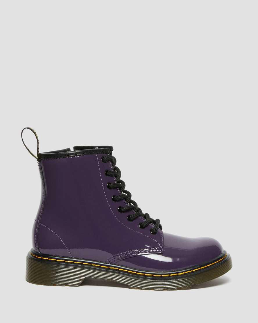 Dr Martens Junior 1460 Patent Leather Lasten Nauhasaappaat Blackcurrant Lamper  Suomi |  7894HPZFA