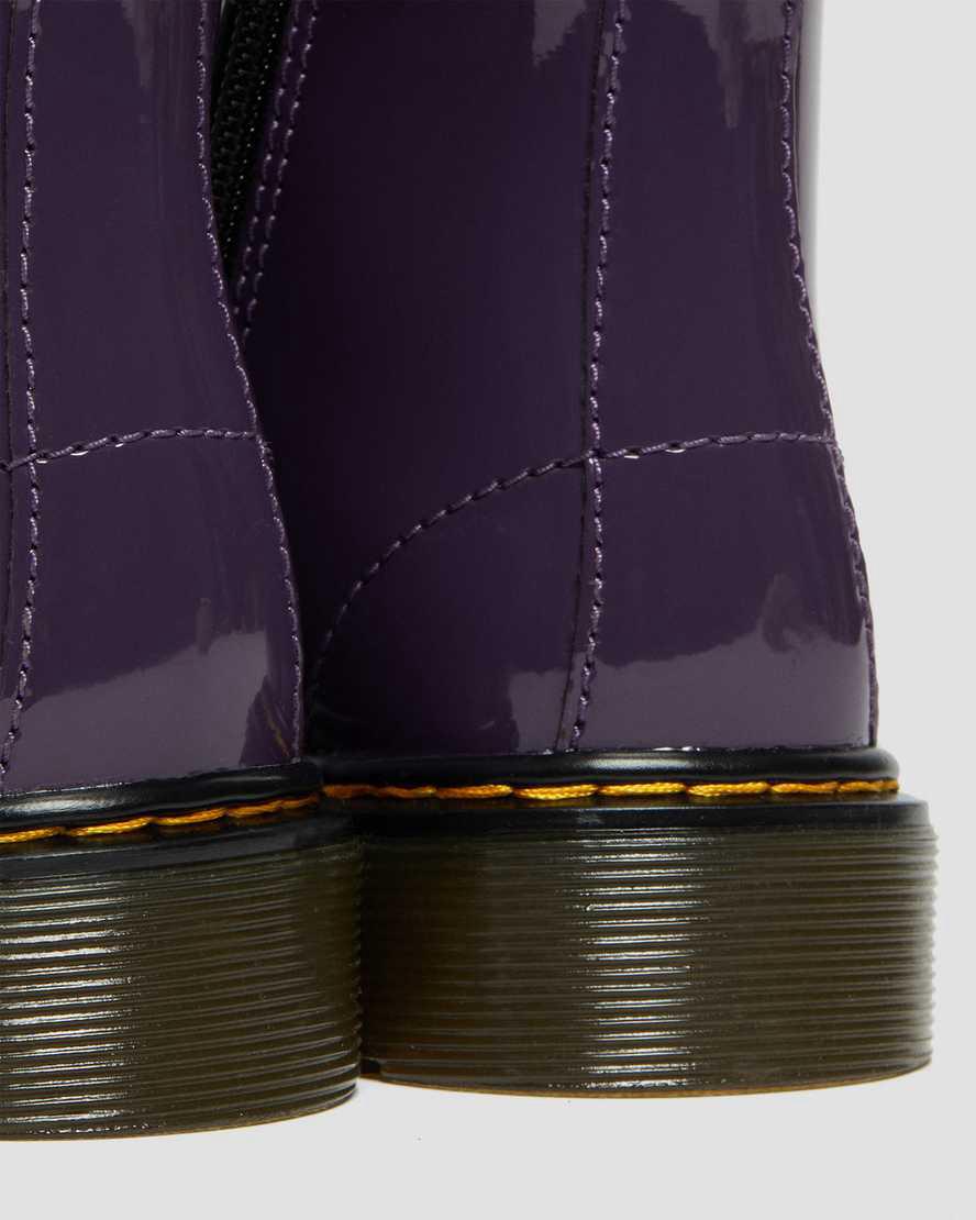 Dr Martens Junior 1460 Patent Leather Lasten Nauhasaappaat Blackcurrant Lamper  Suomi |  7894HPZFA