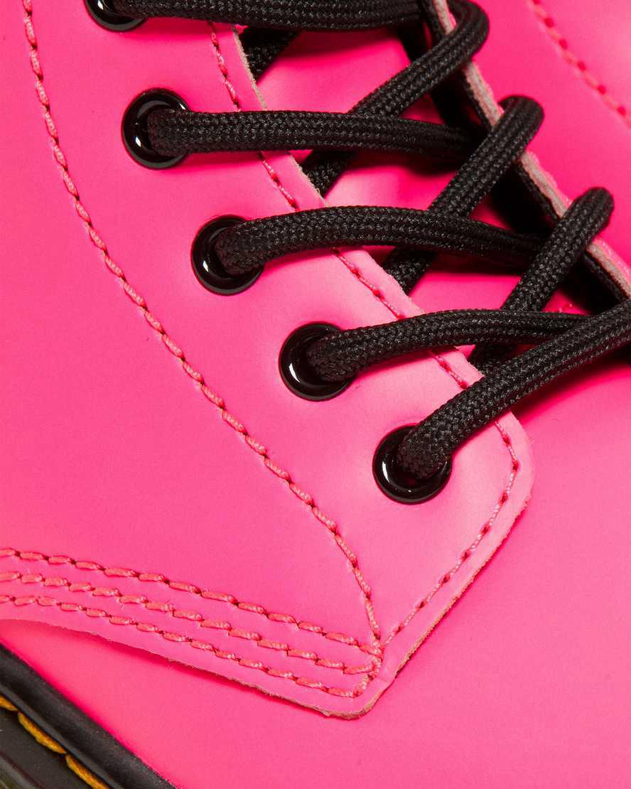 Dr Martens Junior 1460 Softy T Leather Lasten Nauhasaappaat Pinkki  Suomi |  9218WQMJE