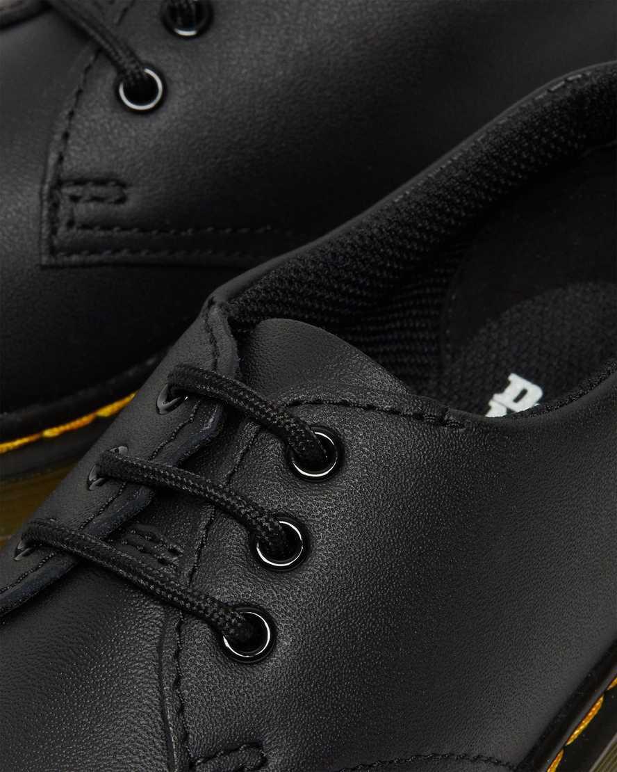 Dr Martens Junior 1461 Softy T Leather Lasten Kengät Mustat  Suomi |  1647SJHZL