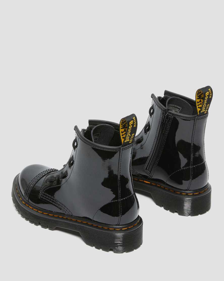 Dr Martens Junior Sinclair Bex Patent Leather Lasten Saappaat Mustat  Suomi |  3746INACS