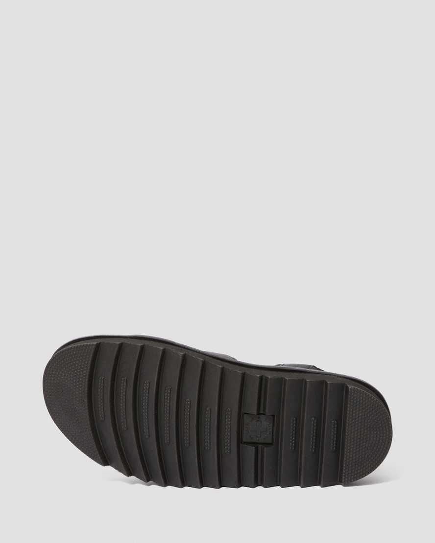 Dr Martens Nartilla Leather Gladiator Naisten Platform Sandaalit Mustat  Suomi |  8579PHEJV