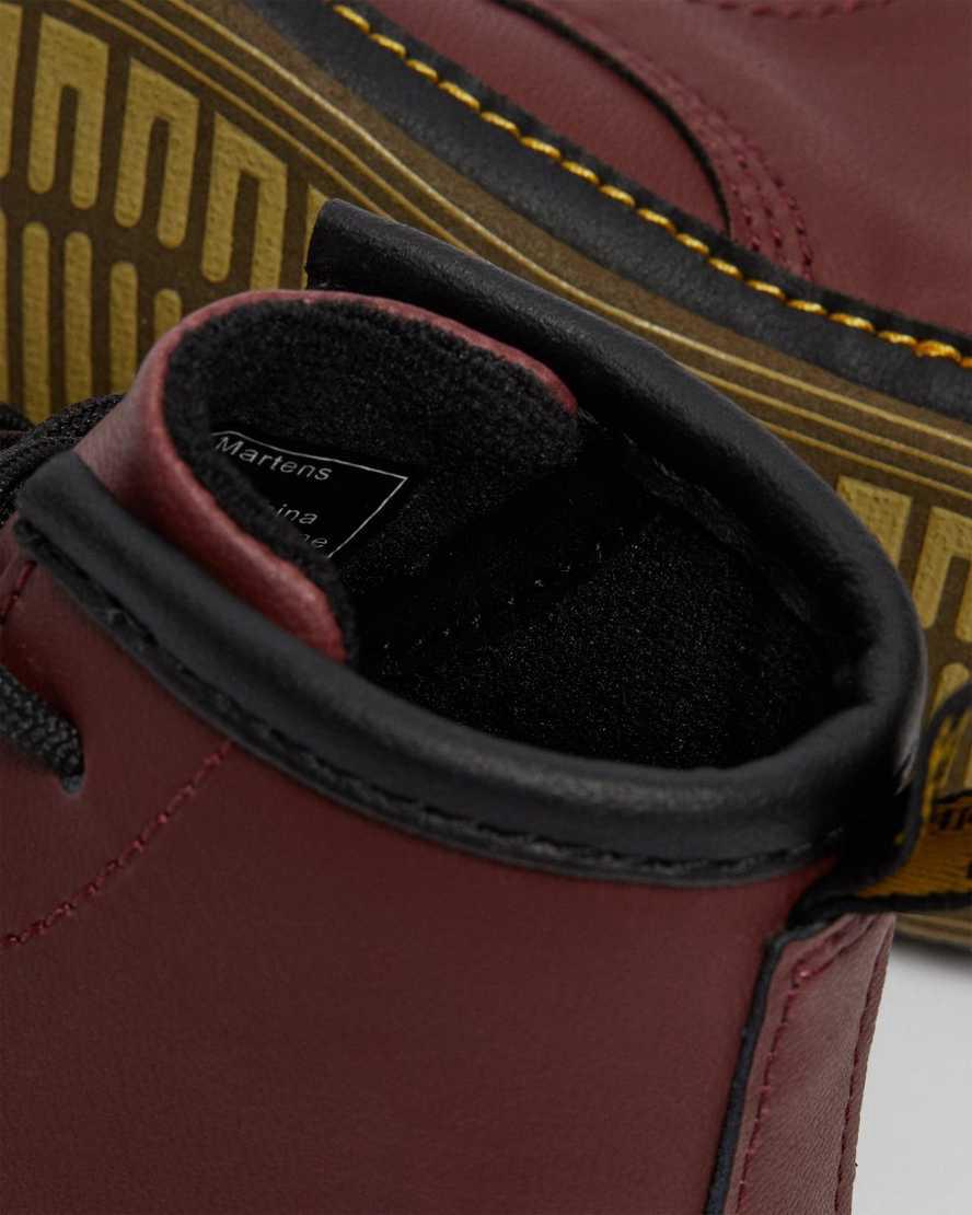 Dr Martens Newborn 1460 Auburn Leather Lasten Saappaat Punainen  Suomi |  5492DJSLE