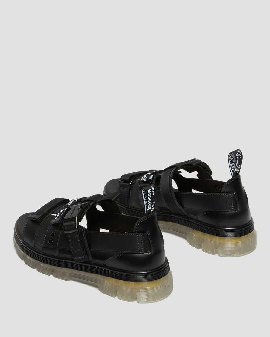 Dr Martens Pearson Iced Casual Miesten Sandaalit Mustat  Suomi |  9472XMDBV
