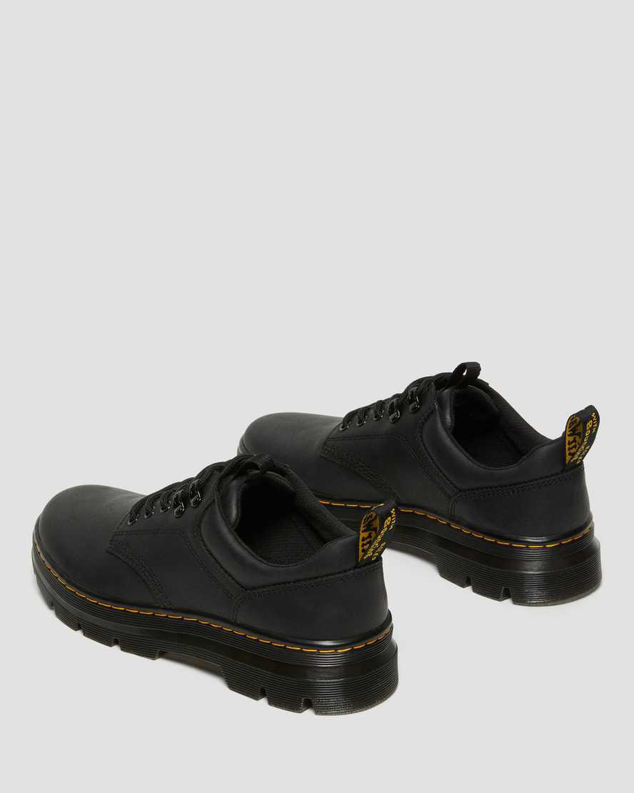 Dr Martens Reeder Wyoming Leather Utility Miesten Oxford Kengät Mustat  Suomi |  9458XUQRH