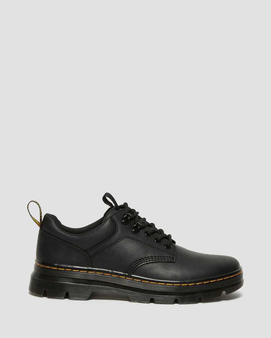 Dr Martens Reeder Wyoming Leather Utility Miesten Oxford Kengät Mustat  Suomi |  9458XUQRH
