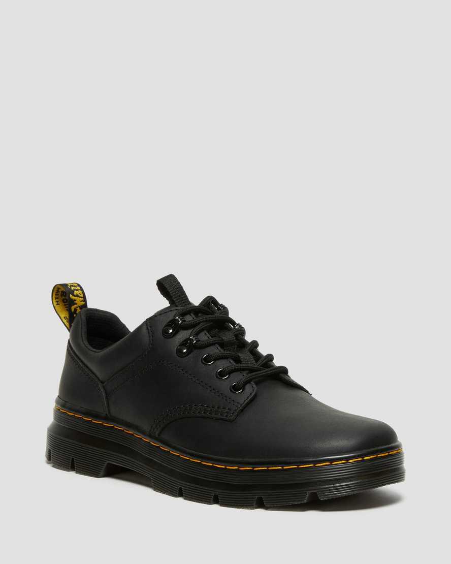 Dr Martens Reeder Wyoming Leather Utility Miesten Oxford Kengät Mustat  Suomi |  9458XUQRH