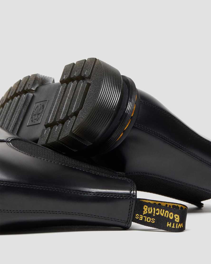 Dr Martens Rikard Polished Smooth Leather Chelsea Naisten Nilkkurit Mustat  Suomi |  8530AOLZH