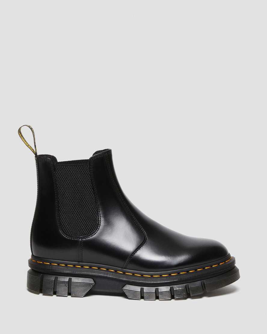 Dr Martens Rikard Polished Smooth Leather Chelsea Naisten Nilkkurit Mustat  Suomi |  8530AOLZH