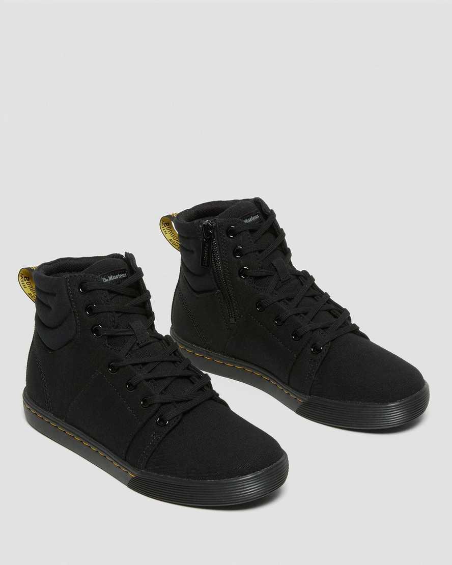 Dr Martens Rozarya Canvas Naisten Vapaa-ajan Saappaat Black/Black  Suomi |  8735RBGMC