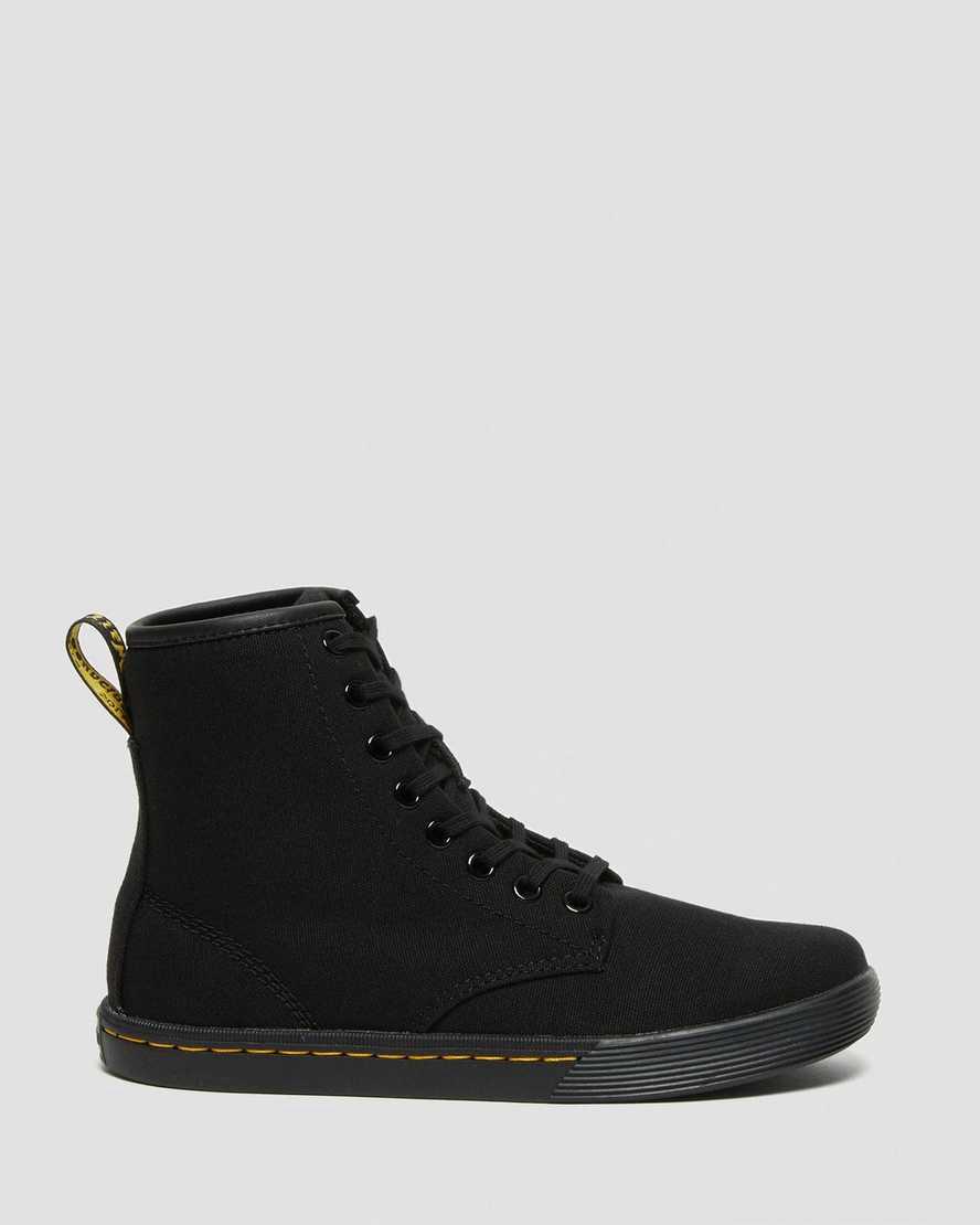 Dr Martens Sheridan Canvas Naisten Vapaa-ajan Saappaat Mustat  Suomi |  4135TYJGX