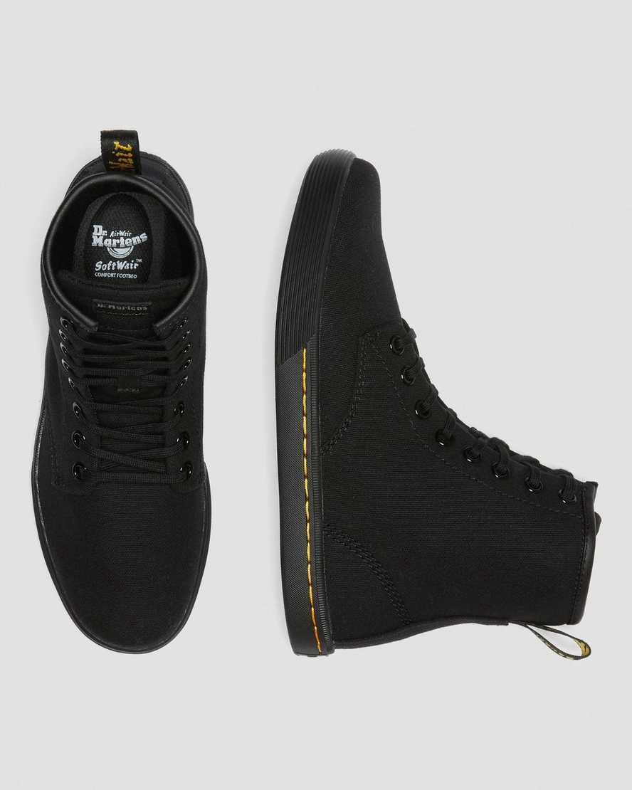 Dr Martens Sheridan Canvas Naisten Vapaa-ajan Saappaat Mustat  Suomi |  4135TYJGX