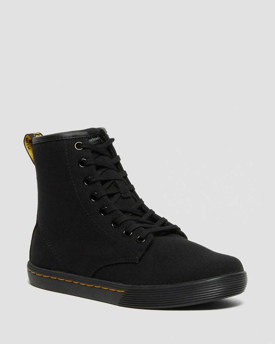 Dr Martens Sheridan Canvas Naisten Vapaa-ajan Saappaat Mustat  Suomi |  4135TYJGX