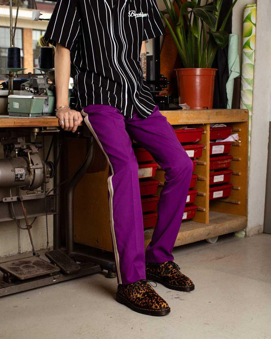 Dr Martens Smiths Hair On Leopard Print Dress Naisten Oxford Kengät Monivärinen  Suomi |  8301OINLB