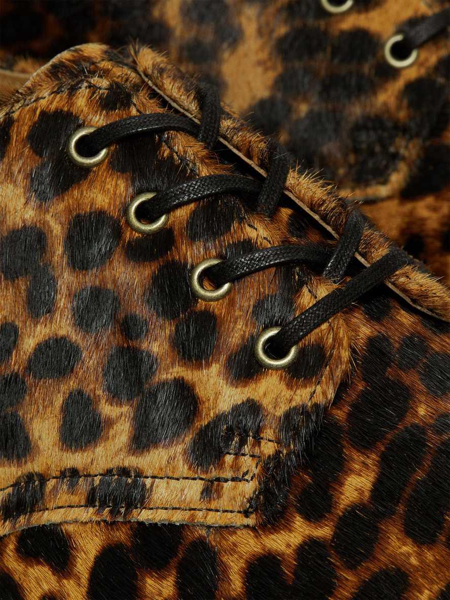 Dr Martens Smiths Hair On Leopard Print Dress Naisten Oxford Kengät Monivärinen  Suomi |  8301OINLB