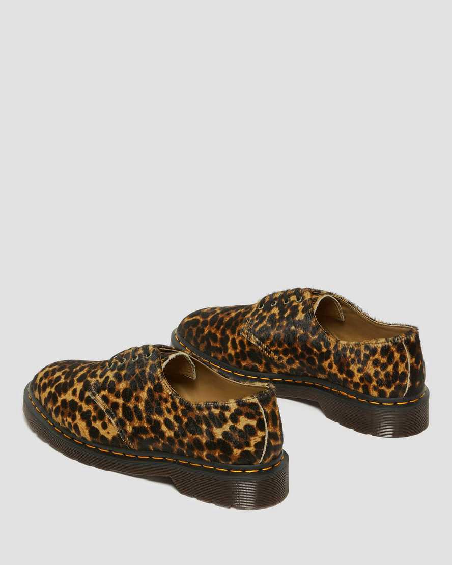 Dr Martens Smiths Hair On Leopard Print Dress Naisten Oxford Kengät Monivärinen  Suomi |  8301OINLB