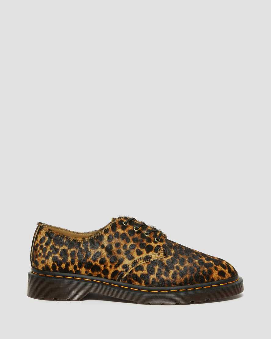 Dr Martens Smiths Hair On Leopard Print Dress Naisten Oxford Kengät Monivärinen  Suomi |  8301OINLB