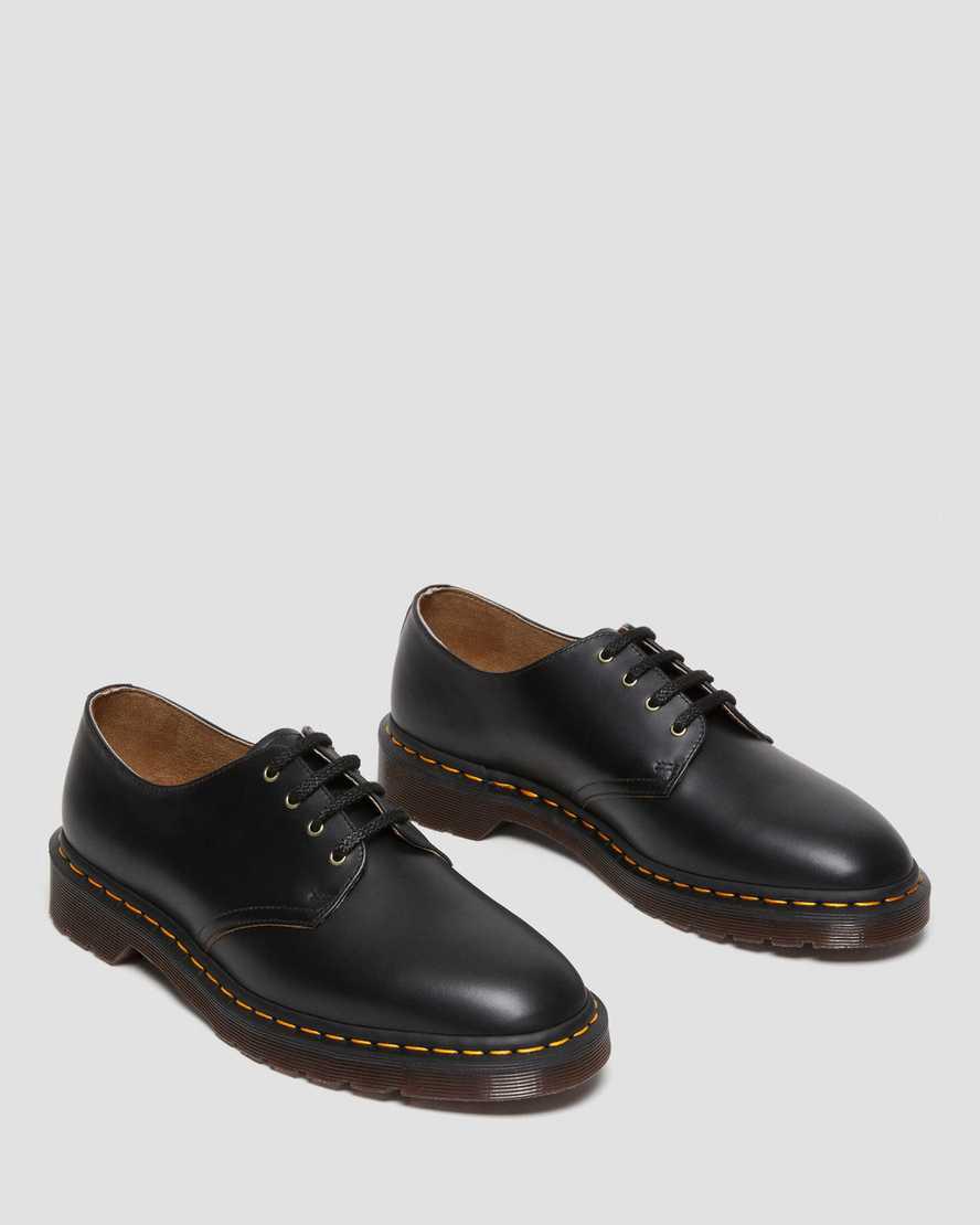 Dr Martens Smiths Vintage Smooth Leather Dress Miesten Oxford Kengät Mustat  Suomi |  8976AHZLF