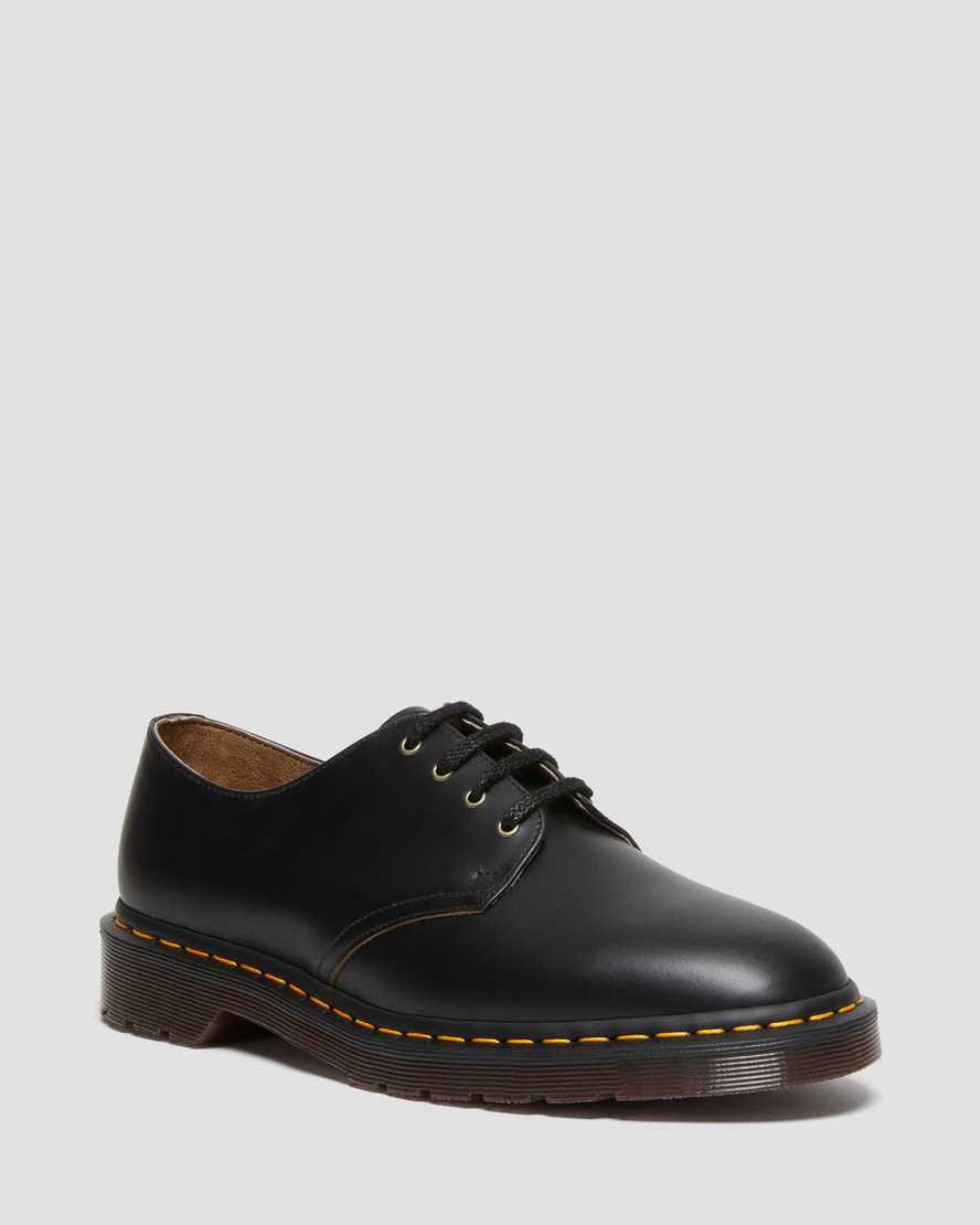 Dr Martens Smiths Vintage Smooth Leather Dress Miesten Oxford Kengät Mustat  Suomi |  8976AHZLF