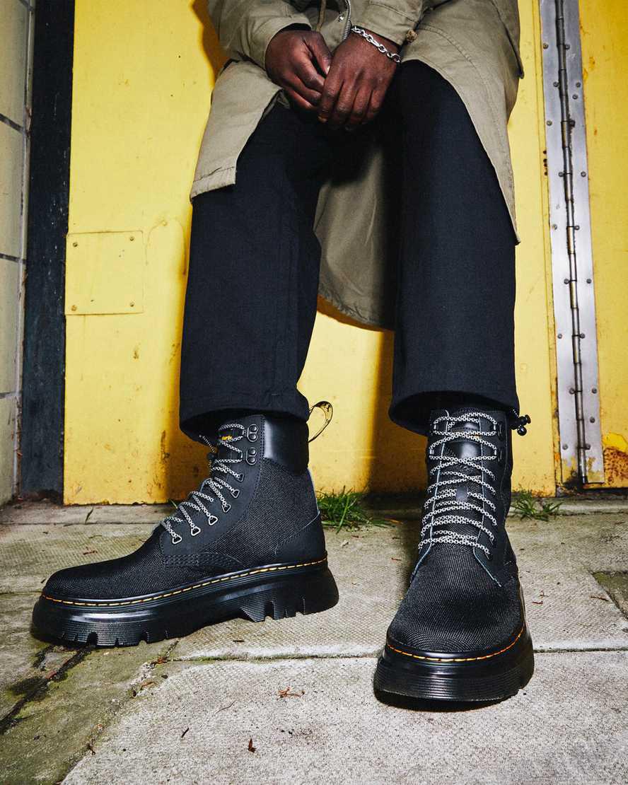 Dr Martens Tarik Utility Naisten Vapaa-ajan Saappaat Mustat  Suomi |  3976VPEAT