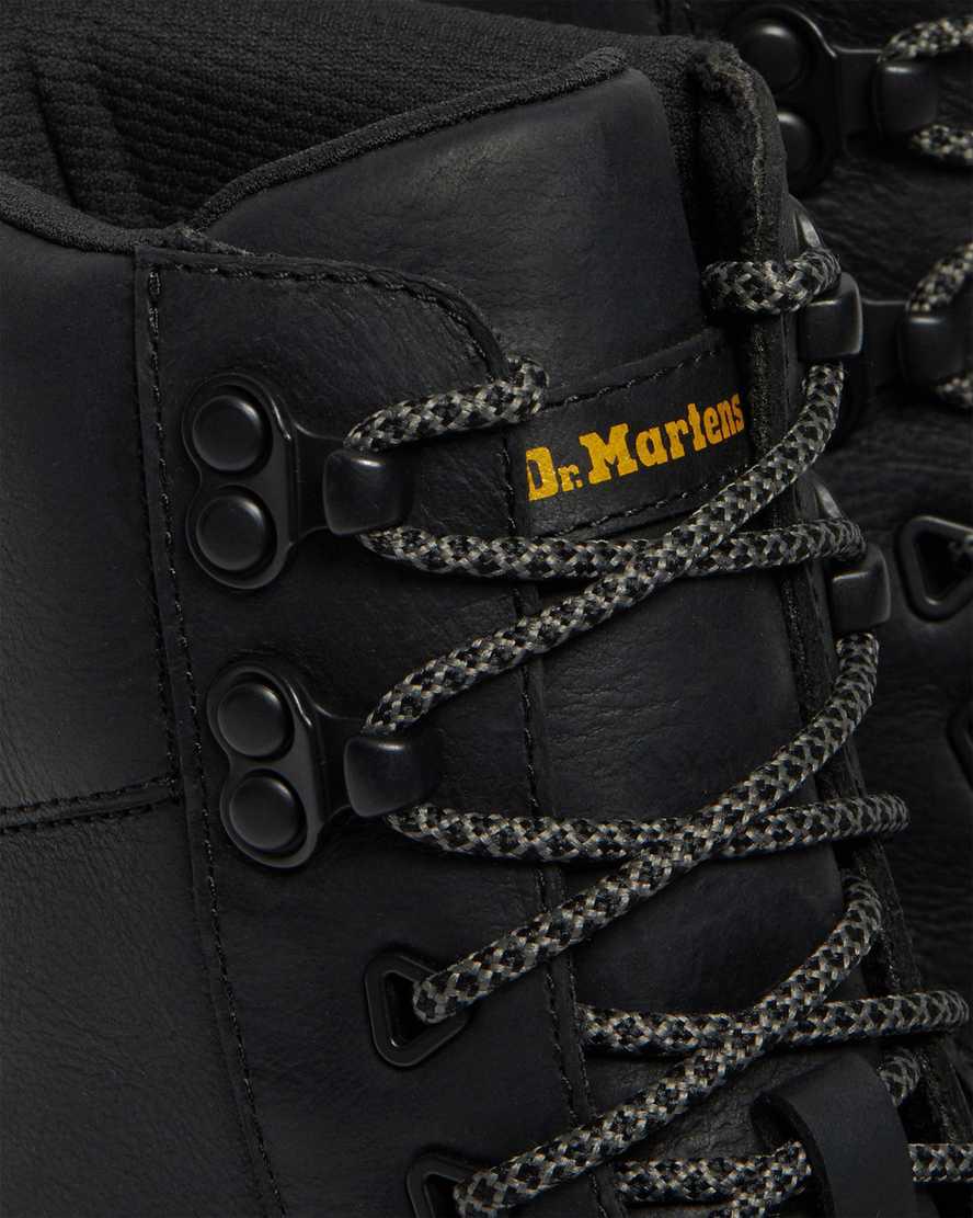 Dr Martens Tarik Wyoming Leather Utility Miesten Vapaa-ajan Saappaat Mustat  Suomi |  6831ZIBEA