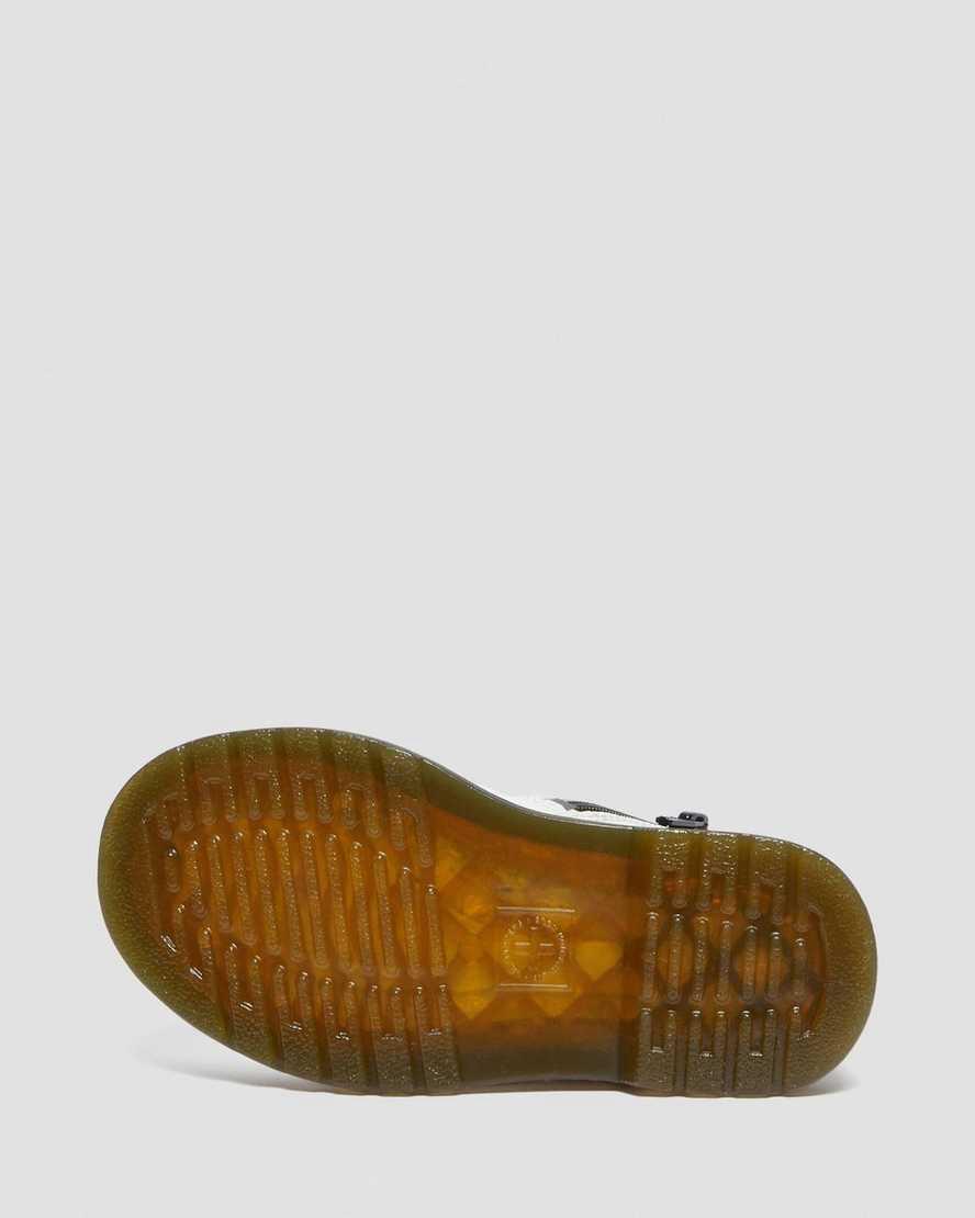 Dr Martens Toddler 2976 Leather Lasten Chelsea Saappaat Valkoinen  Suomi |  0381MHFNG