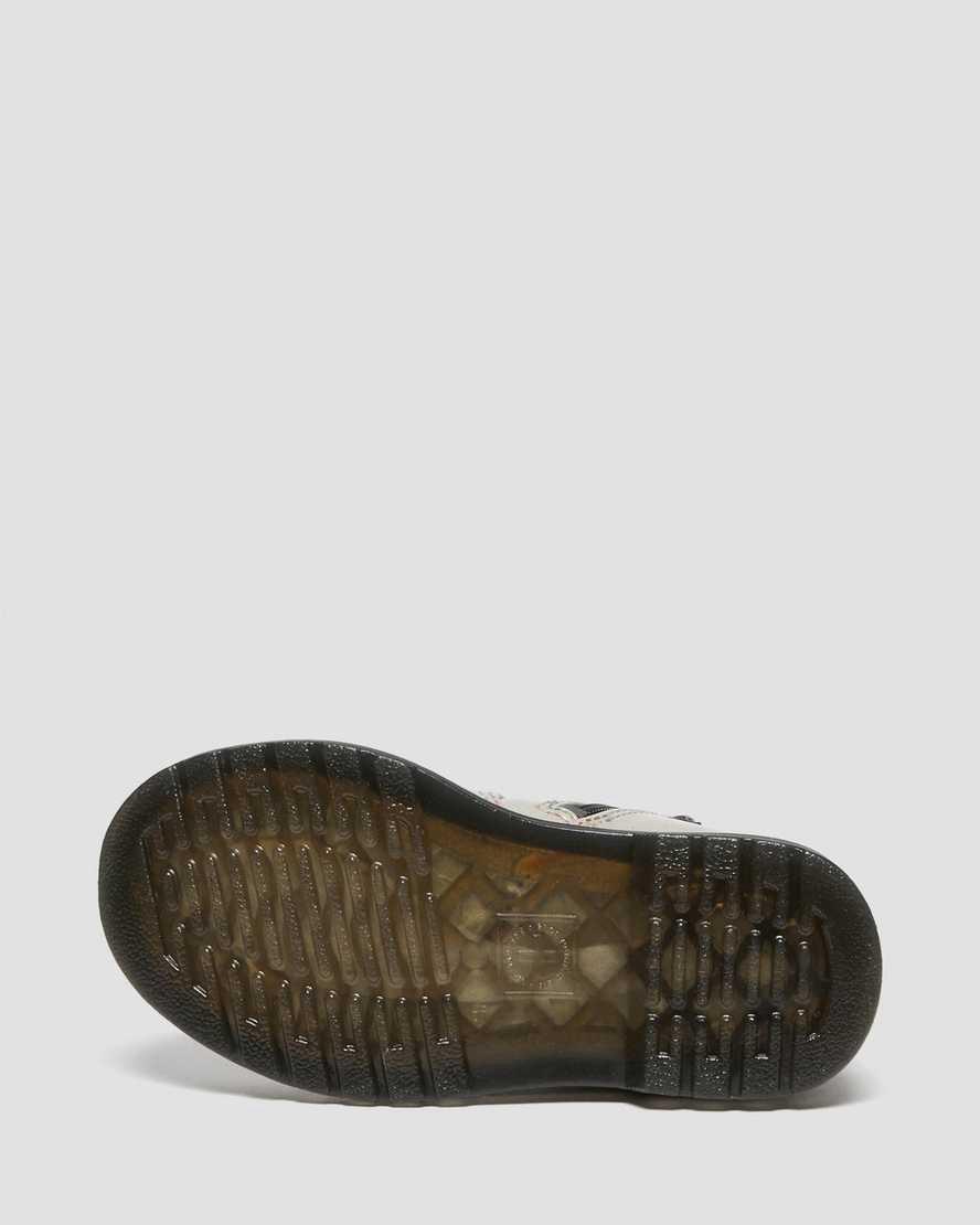 Dr Martens Toddler 2976 Sparkle Rays Lasten Chelsea Saappaat Hopea  Suomi |  8375GLNRO