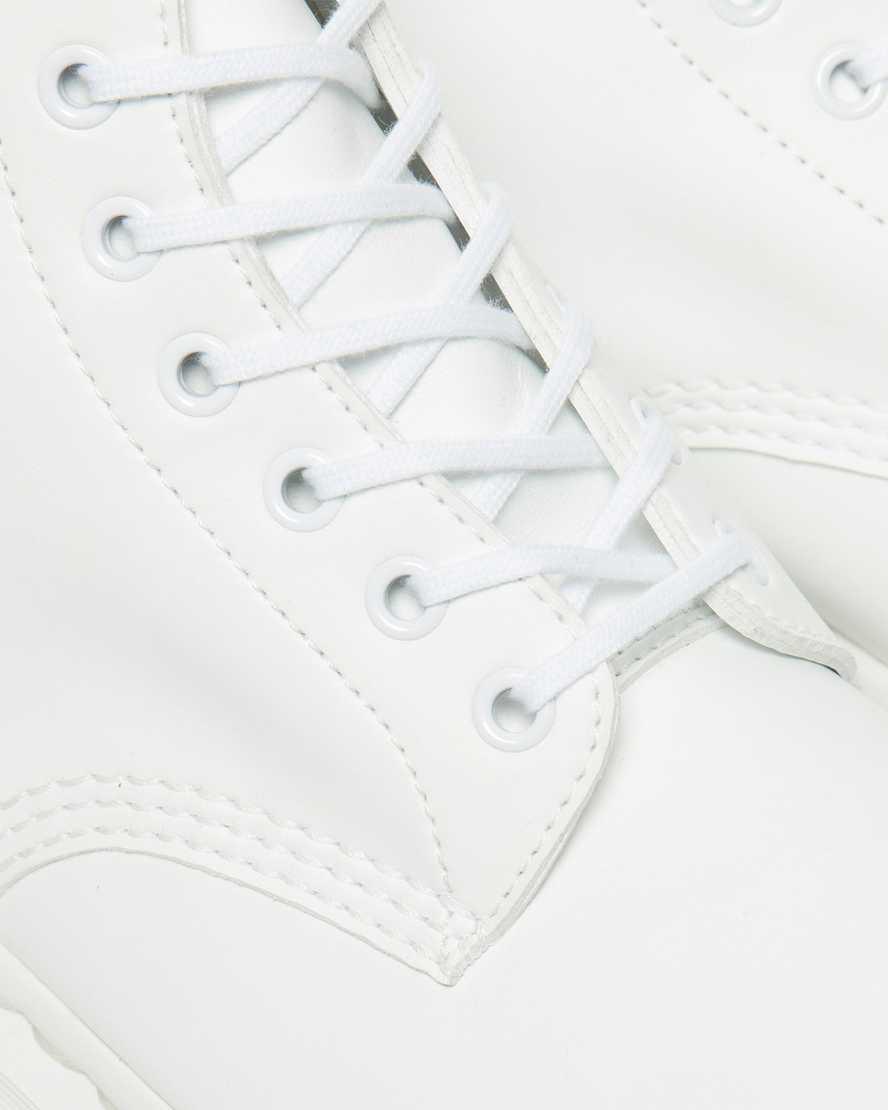 Dr Martens Vegan 1460 Bex Kemble Mono Platform Miesten Nauhasaappaat Valkoinen  Suomi |  7082PALEC