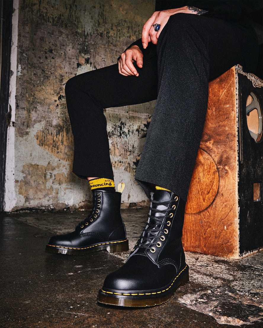 Dr Martens Vegan 1460 Felix Lace Up Naisten Nilkkurit Mustat  Suomi |  3978JMLCB