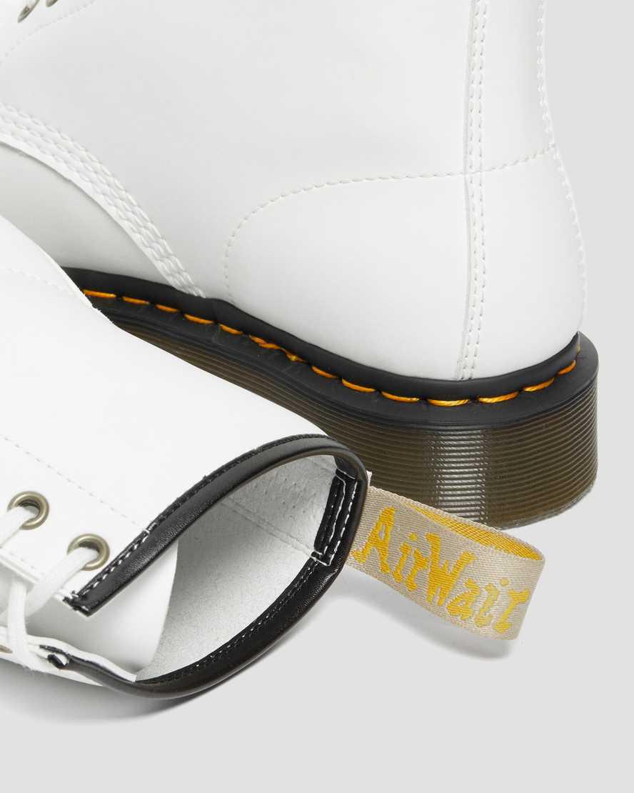 Dr Martens Vegan 1460 Kemble Lace Up Naisten Nilkkurit Valkoinen  Suomi |  0625XLPKU
