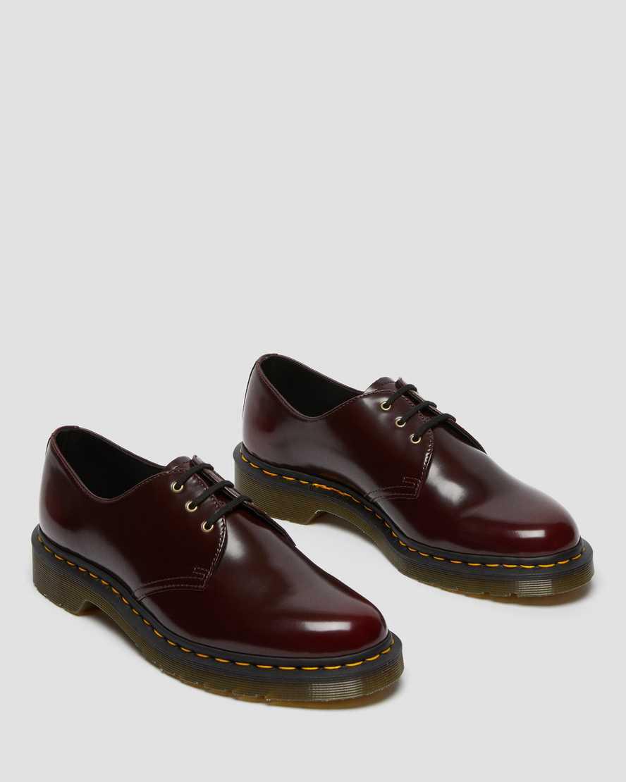 Dr Martens Vegan 1461 Naisten Oxford Kengät Punainen  Suomi |  7514GNFCS