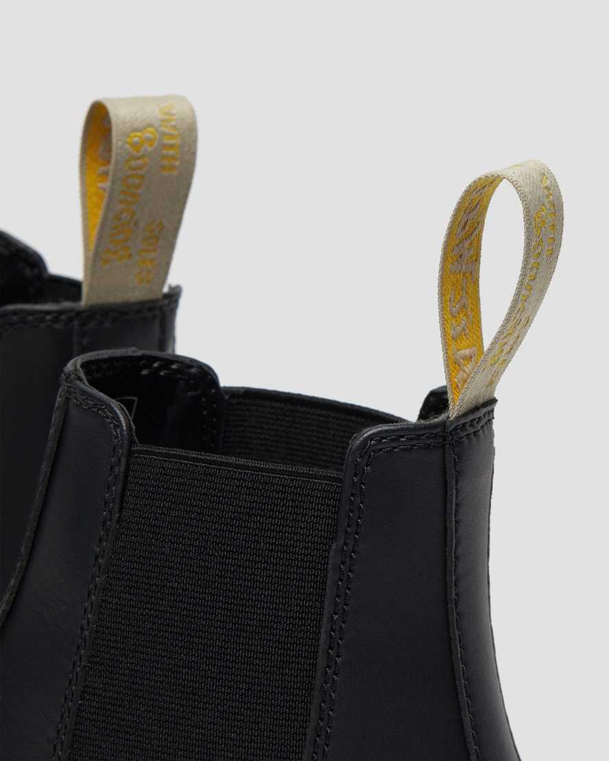 Dr Martens Vegan 2976 Felix Chelsea Naisten Nilkkurit Mustat  Suomi |  4835OHXNZ