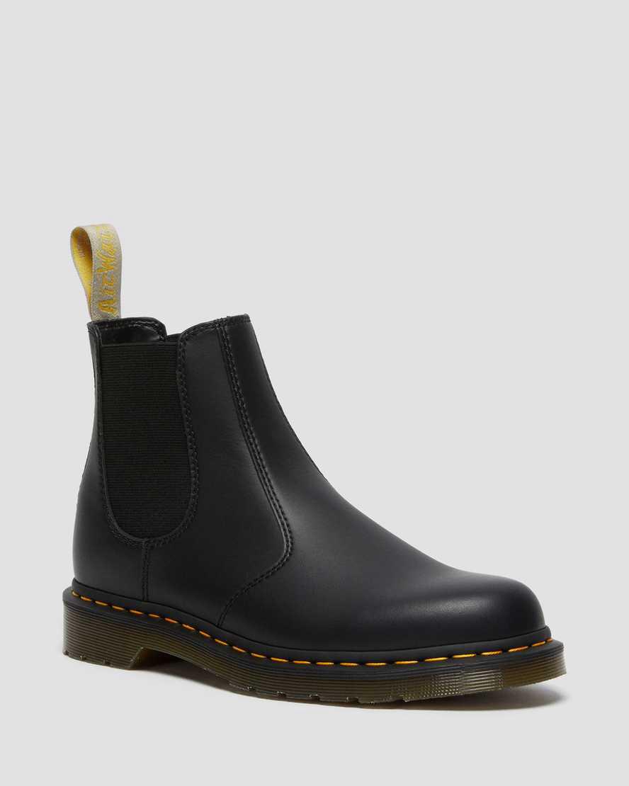Dr Martens Vegan 2976 Felix Chelsea Naisten Nilkkurit Mustat  Suomi |  4835OHXNZ