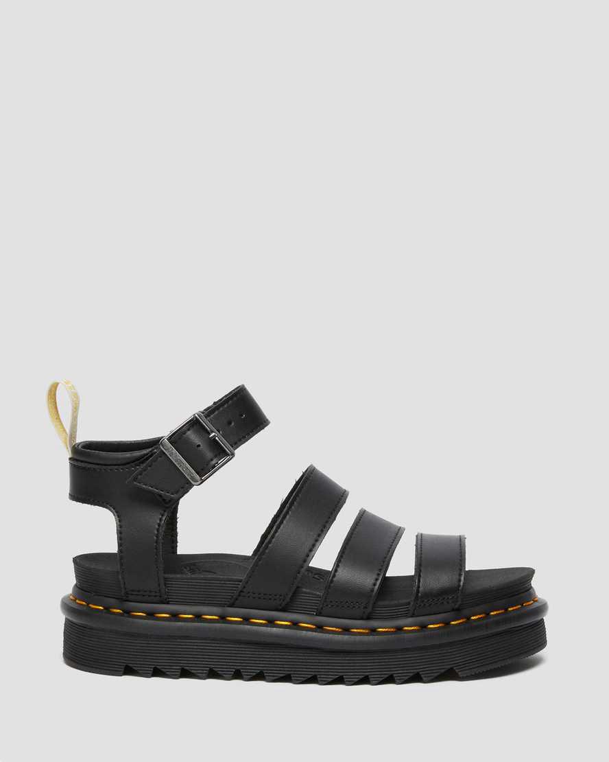 Dr Martens Vegan Blaire Felix Naisten Gladiaattori Sandaalit Mustat  Suomi |  1486MYUFO
