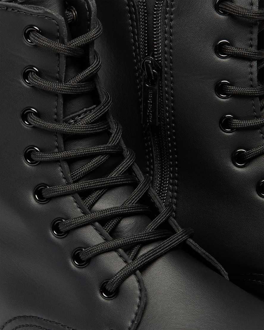 Dr Martens Vegan Jadon II Boot Mono Platforms Miesten Nilkkurit Mustat  Suomi |  8159TPJZE